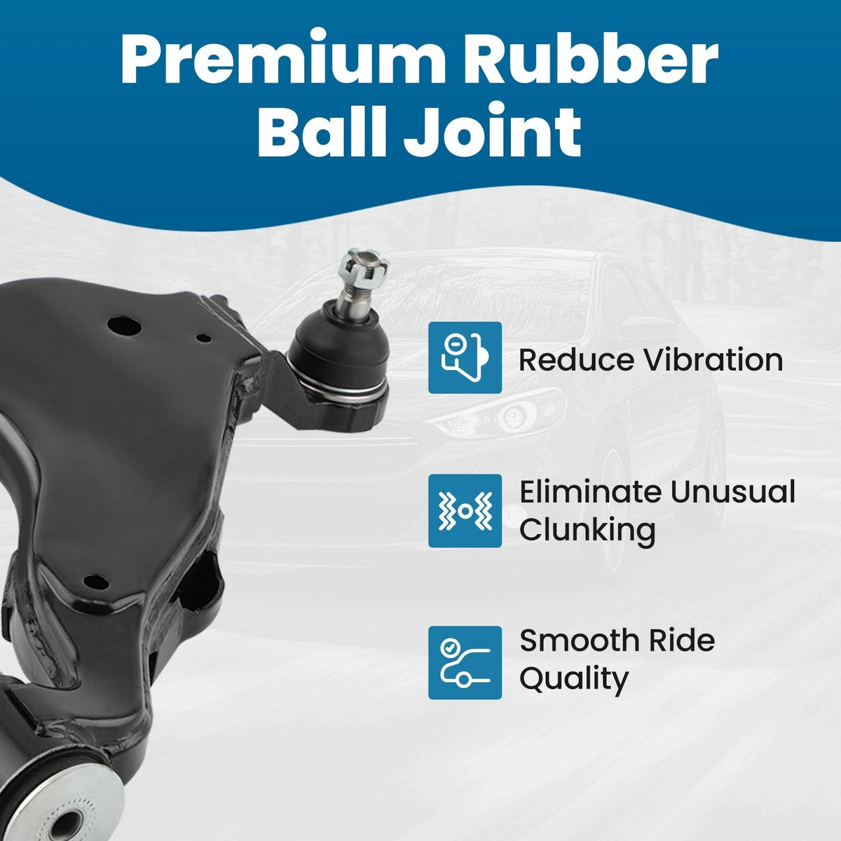 Ball Joint Set for Front Upper Lower Control Arm Tacoma 2005–2015
