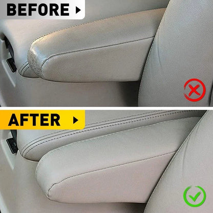 2pcs Leather Seat Armrest Covers for Lexus GX 470 (2003–2009) Ivory Beige