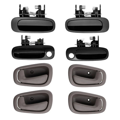 4-Pack Door Handles for Toyota Corolla (1998-2002)
