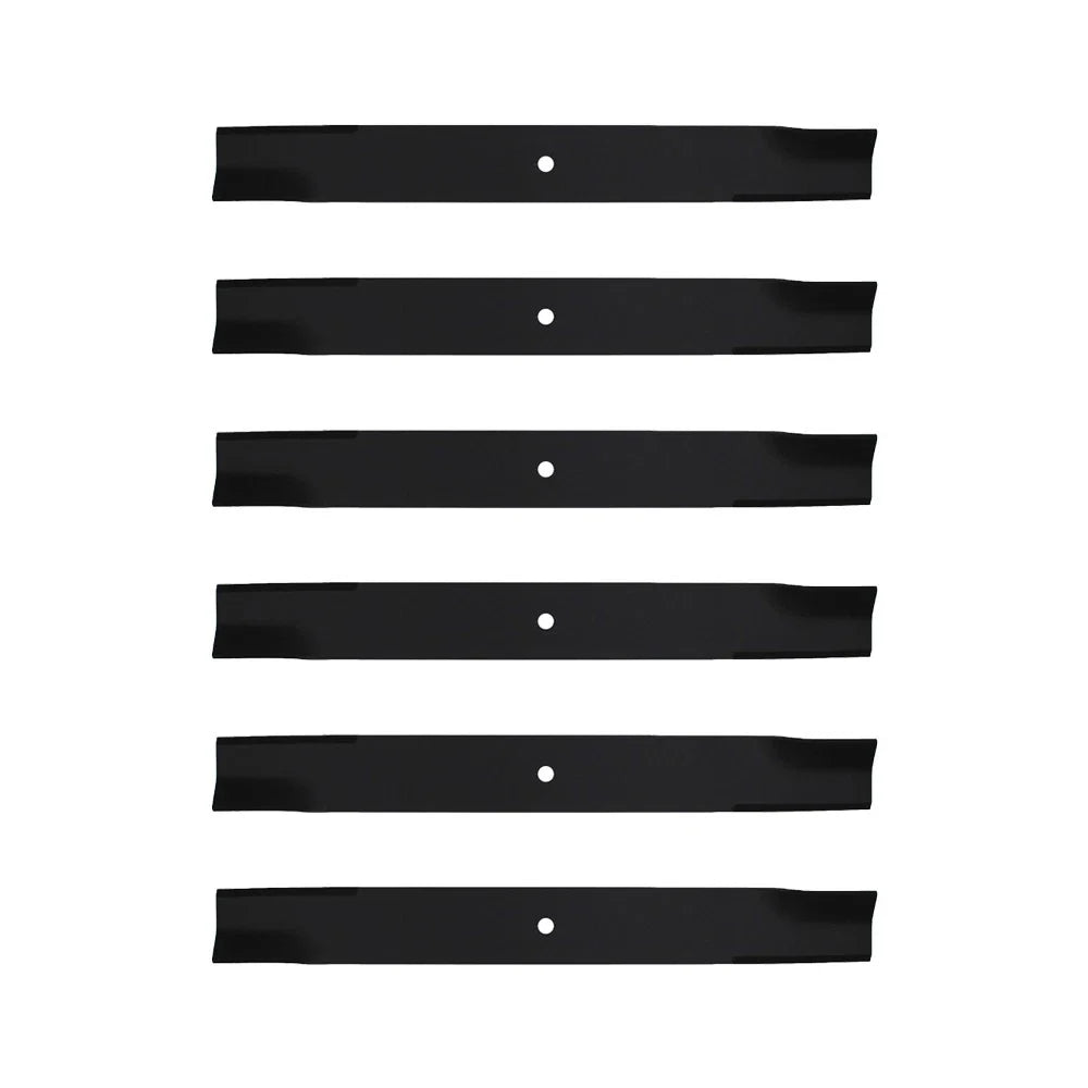 6 Pack Medium Lift Blade for Toro Groundsmaster 62" Deck (Fits 106-0629, 50-4850, 44-6250)