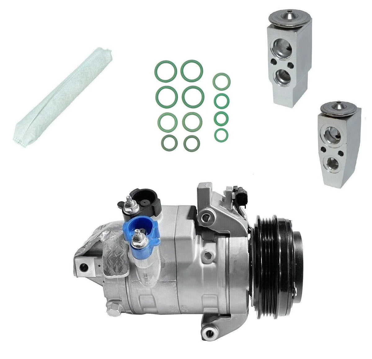 A C Compressor Kit Replacement for Lincoln Navigator 3.5L Turbocharged (2015–2017)