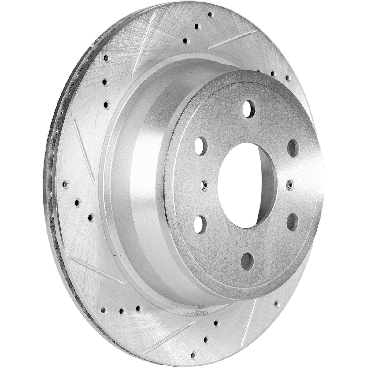 Disc Brake & Pad Kit for Chevy Silverado 1500 (2007–2013) Rear LH RH Cross-drilled