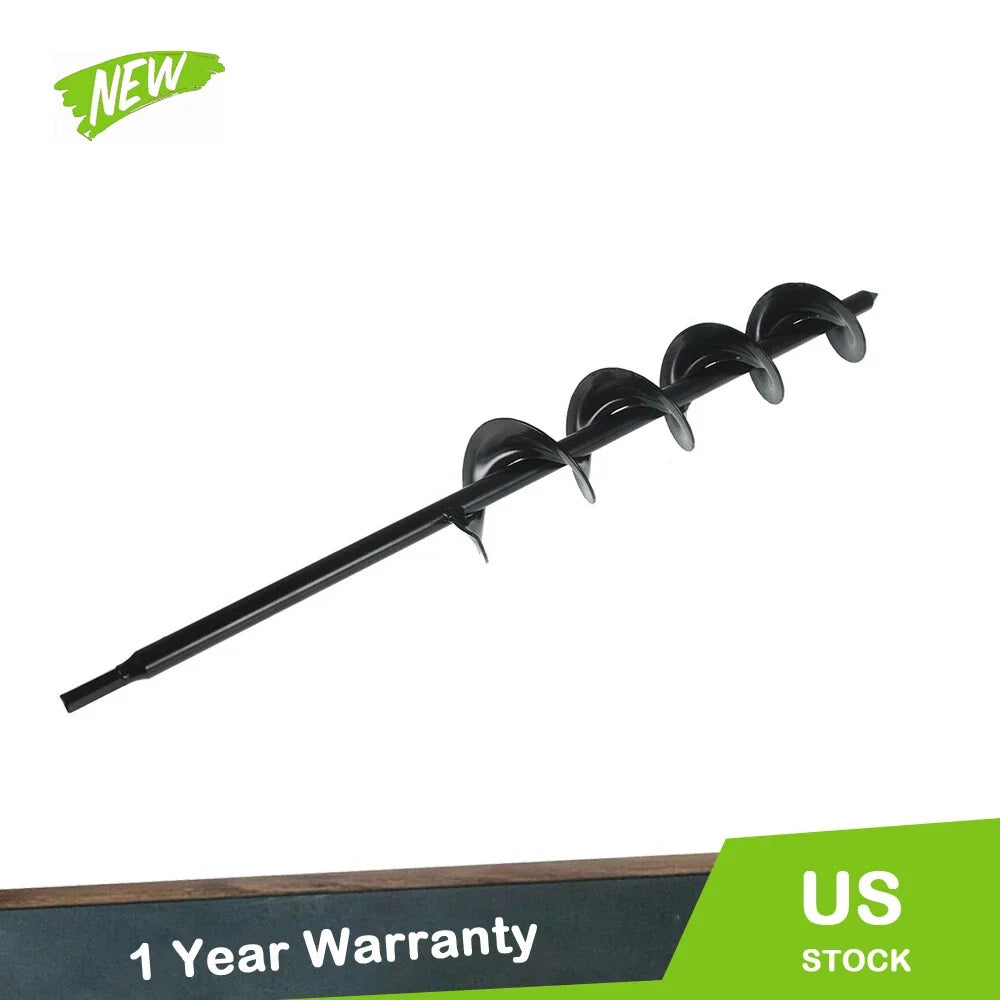 3" Auger Drill Bit for Garden Planting