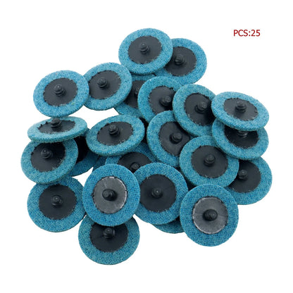 2 Inch Fine Prep Pad Surface Conditioning Discs - 25 Pack Quick Change