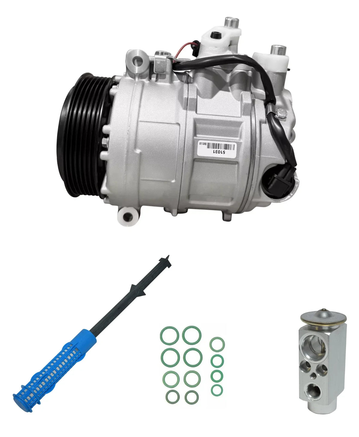 AC Compressor Kit for Mercedes SLK55 AMG 5.5L (2011–2011)
