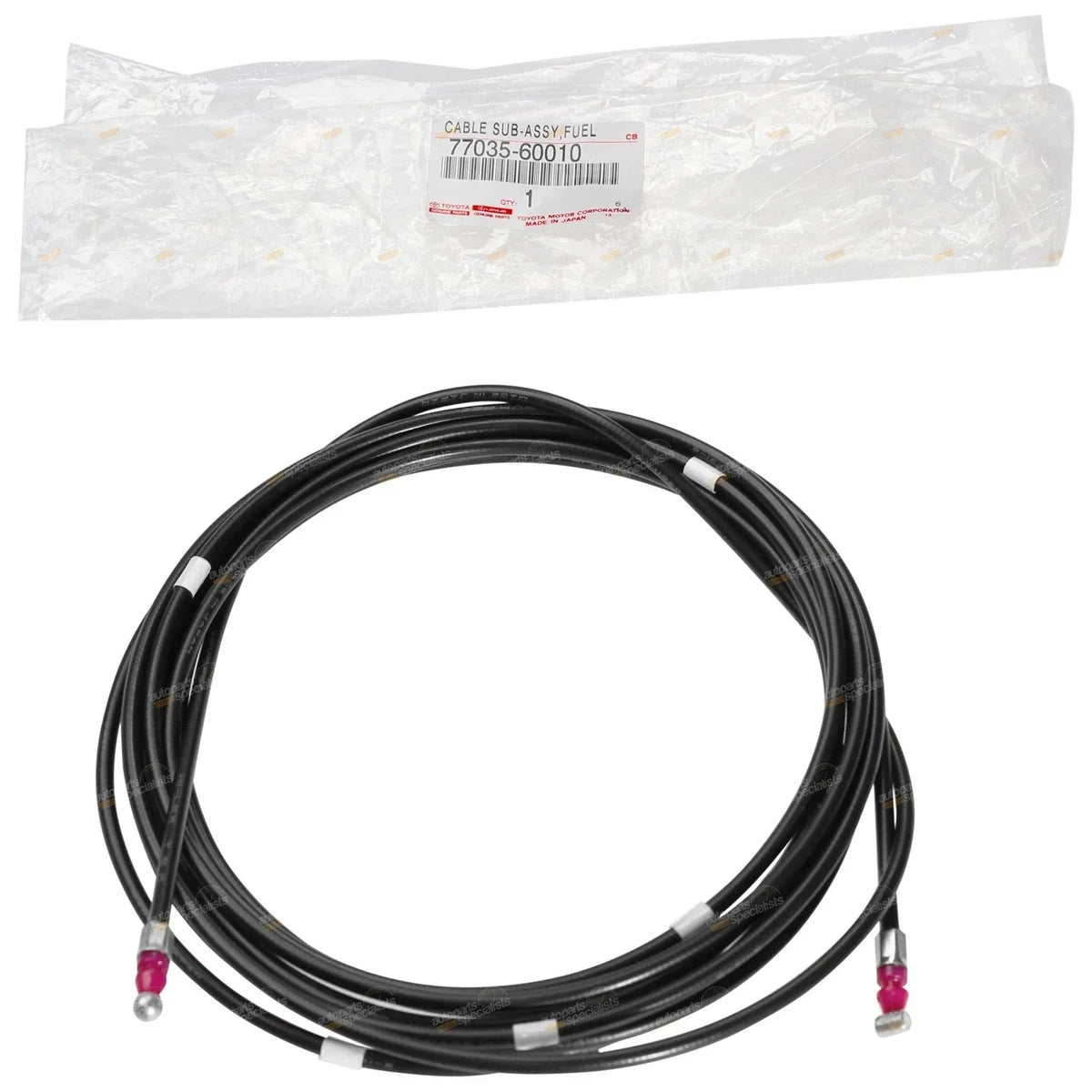 Fuel Filler Door Release Cable for 80 Series Landcruiser 1990-1998