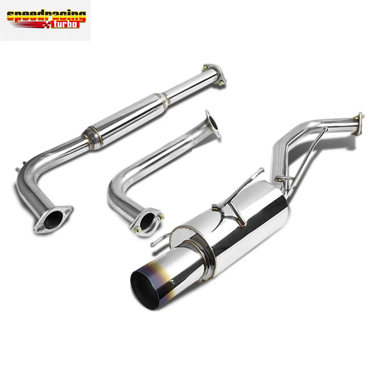 Catback Exhaust System for 2000-2003 Nissan Maxima V6 VQ35DE, 4" Tip
