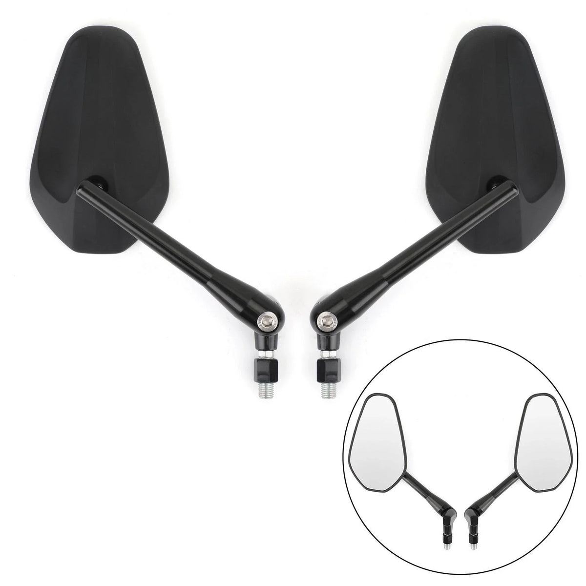 10MM Rear View Mirrors for Honda CG 125, Grom MSX 125 (Universal)