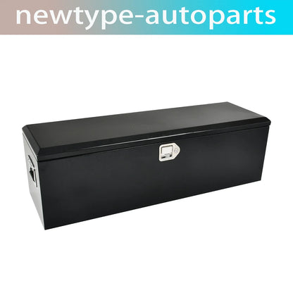 48"x15"x15" Tool Box for Pickup Truck - Black Steel Finish