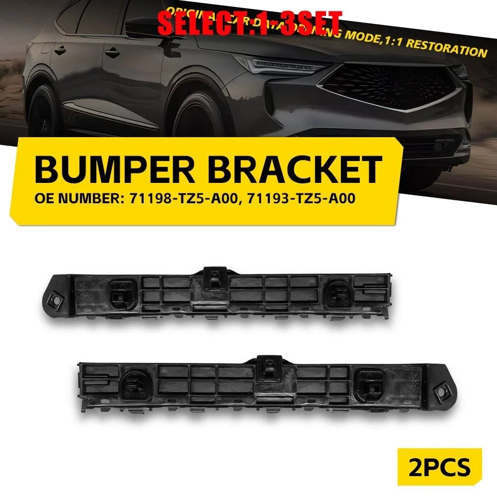 Front Bumper Brackets Pair for 2014-2016 Acura MDX - Set of 2