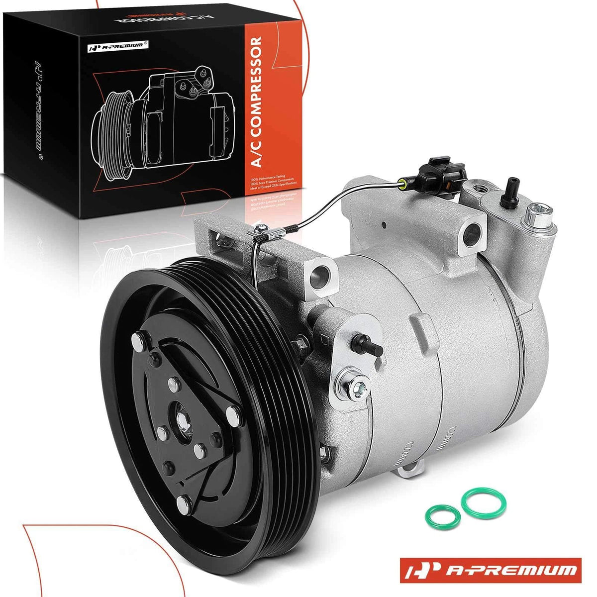 A/C Compressor with Clutch for Nissan Sentra (1998–1999)