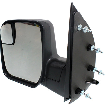 Power Mirror for Econoline Van (2010–2014) - Driver Side, Textured Black, 4 Bolt