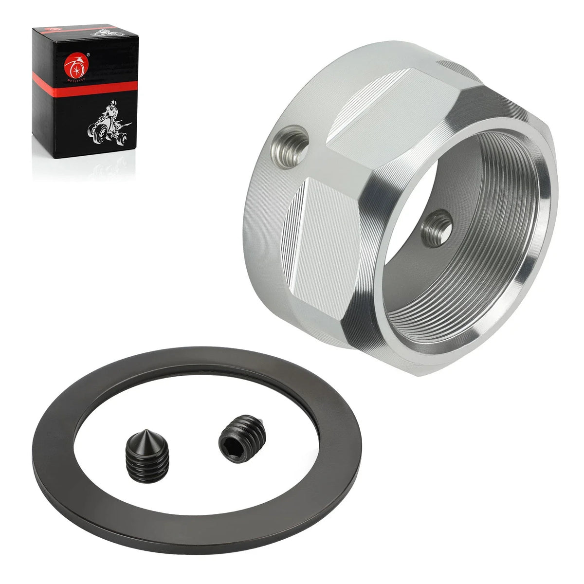 Rear Lock Nut & Washer Set for Yamaha YFZ450 (2004-2013) & Raptor 700