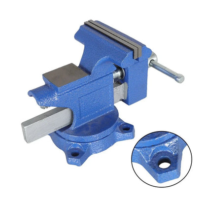 Utility Combination Pipe Vise 4-1/2" with Swivel Base for Woodworking