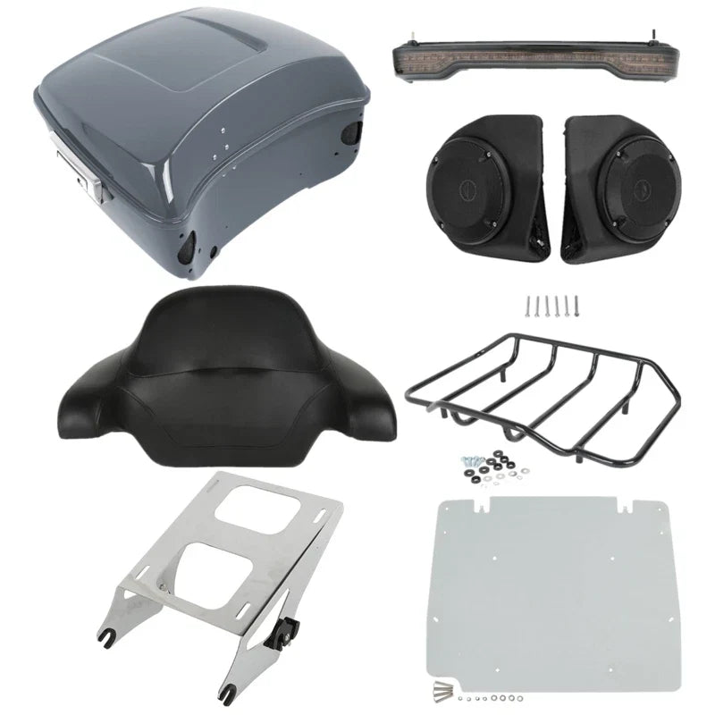 King Trunk - Gunship Gray for Harley CVO Electra Glide (2014–Present)