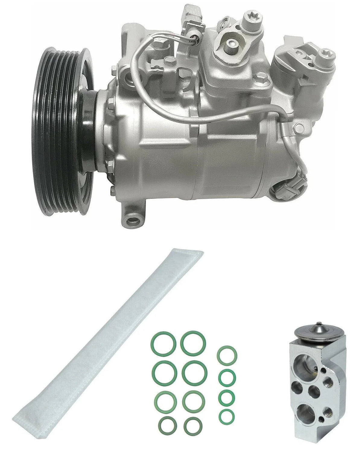AC Compressor Kit Replacement for Audi A6 Quattro 2.0L (2015–2015)