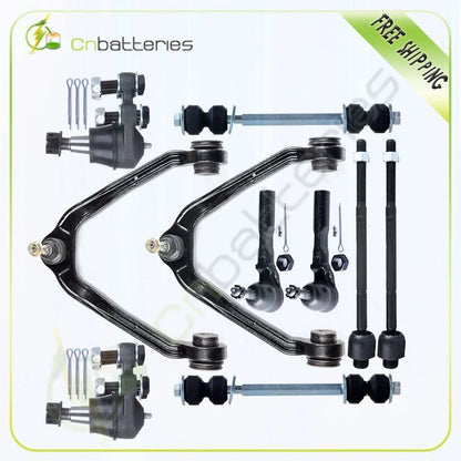 10pc Sway Bar Kit with Suspension Tie Rod Ends for GMC Sierra 1500 (1999-2006)