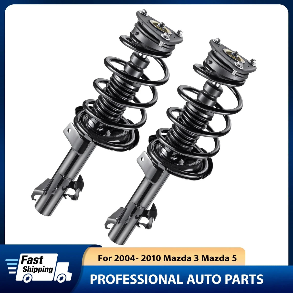 Front Complete Struts and Shocks for Mazda 3 and Mazda 5 (2004–2013)