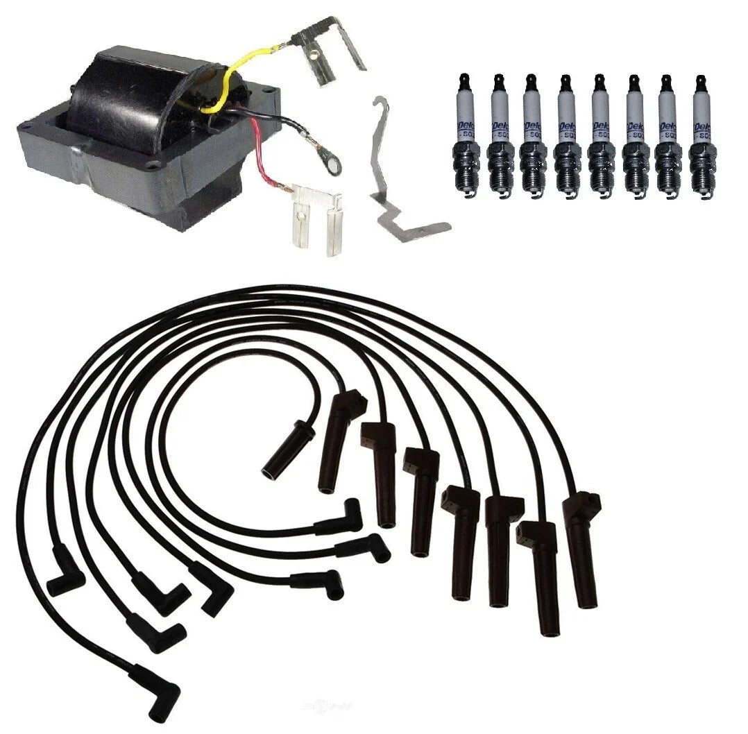 Ignition Wires & Spark Plug Kit for GMC V3500, Chevy V30 (1990–1991)