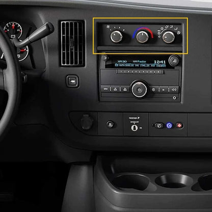 3PC Set of Climate Control Knobs for Chevrolet Express 2003-2021