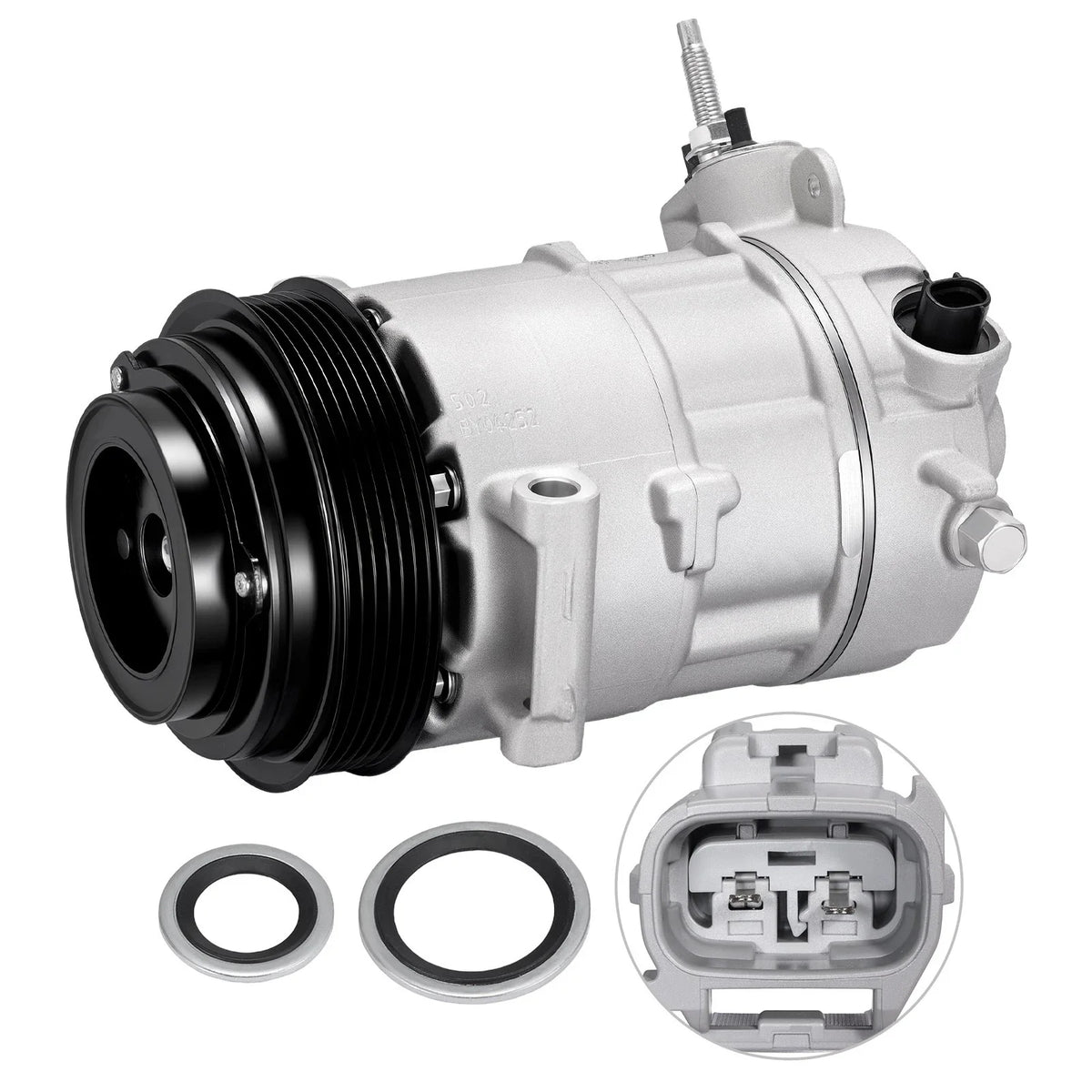 A/C Compressor for 2013-2016 Dodge Dart 2.0L 2.4L 68102839AD 6SBU16