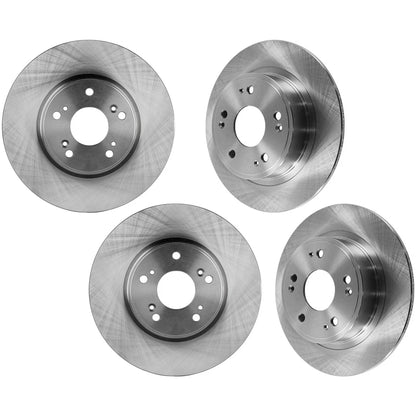 Front & Rear Brake Disc Rotors for Honda Accord (2013–2023)