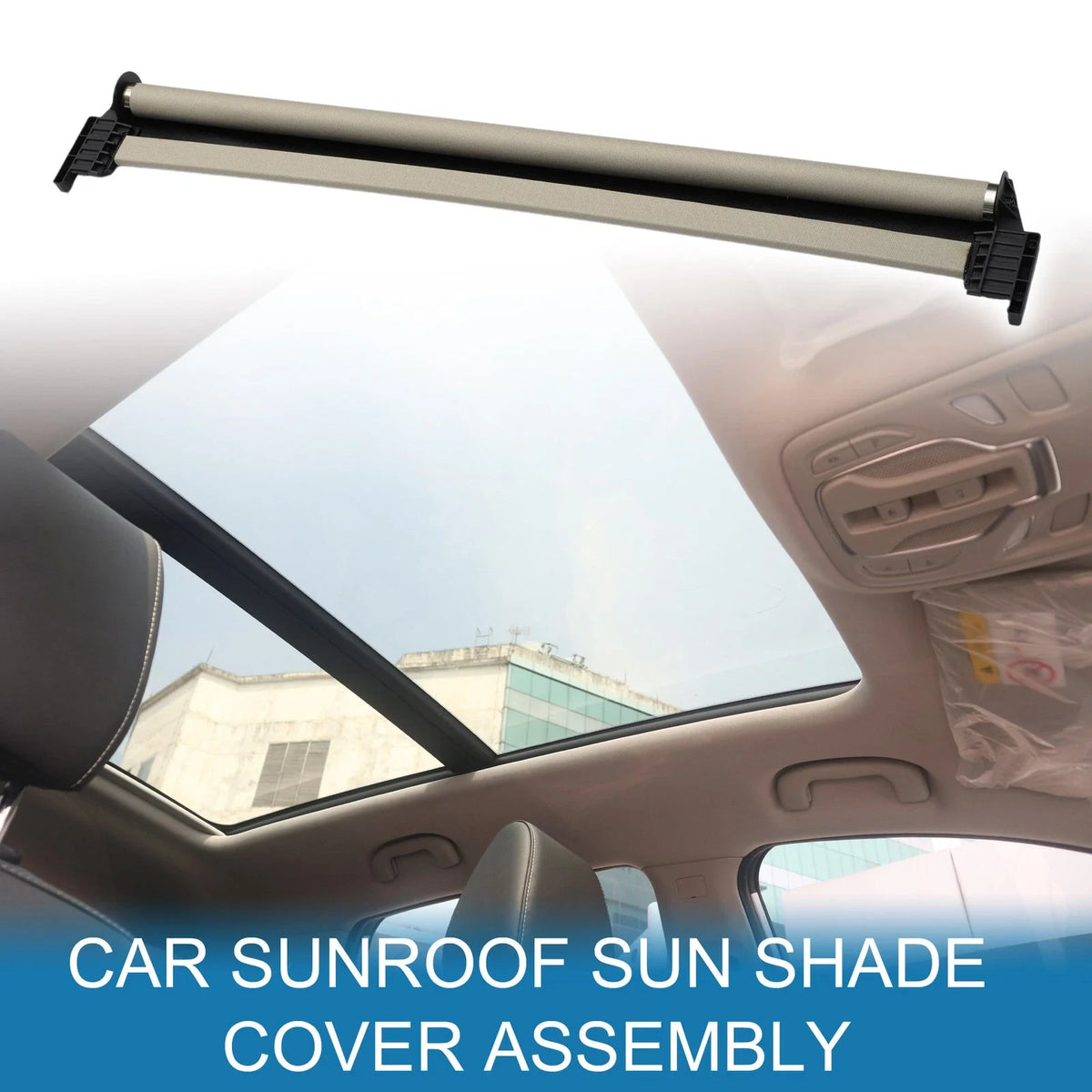 Sunroof Sun Shade Cover Assembly No. 54107237592 for BMW 550i GT (2010–2015)