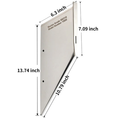 Skeg Guard Protector for Mercury Bravo I & III Mercruiser (1990–Present)
