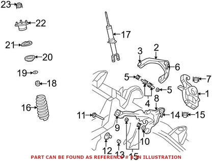 Front Passenger Right Lower Suspension Control Arm for Dodge (OEM)