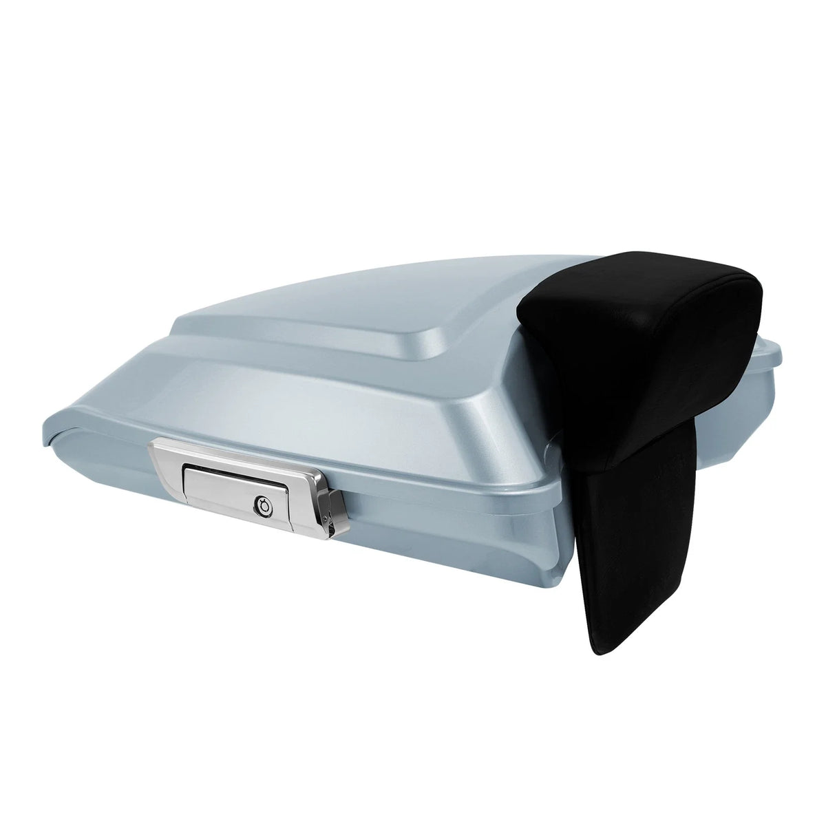 Trunk Backrest Silver Razor for Harley Touring Models 2014-2023