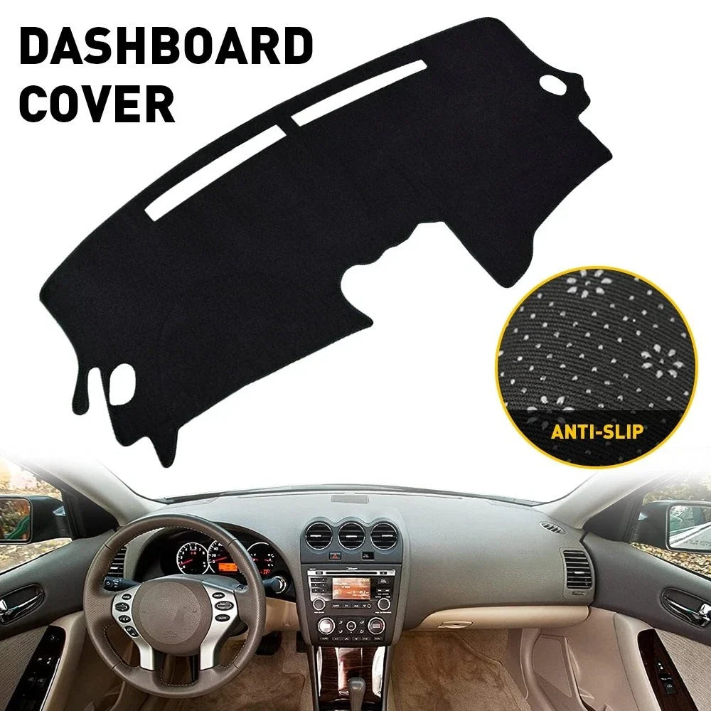 Black Dash Cover Pad for Nissan Altima (2007–2012)