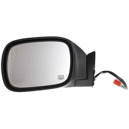Power Mirror Driver Side Textured Black for Jeep Cherokee 1997–2001 Heated
