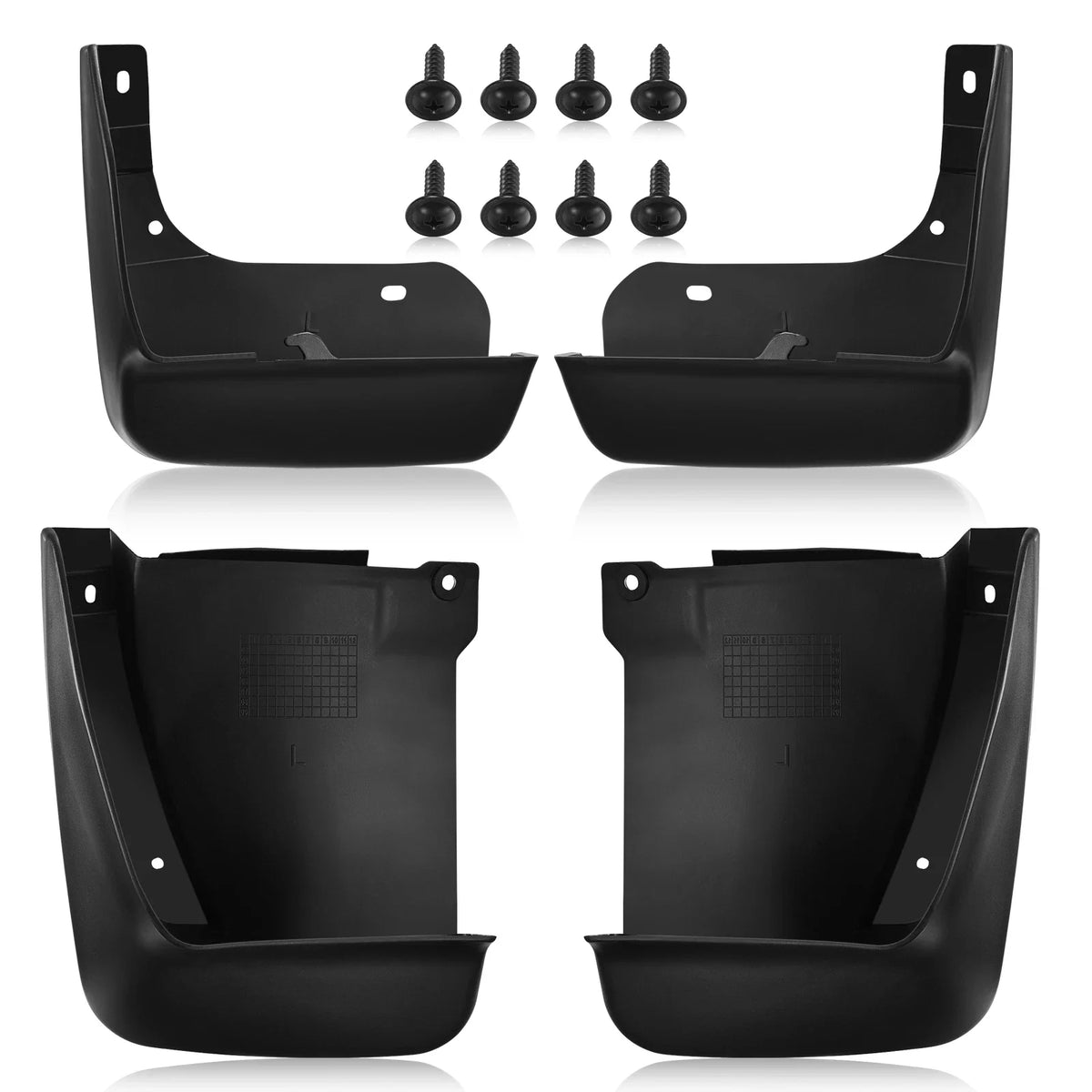 Set of 2 Mud Flaps for Honda Accord Sedan (2003–2005)