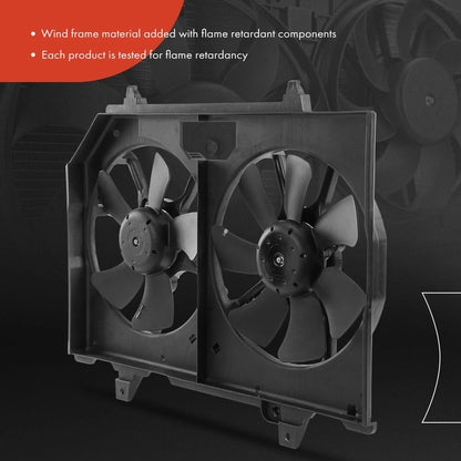 Dual Cooling Fan Assembly for X-Trail Nissan (2001–2013)