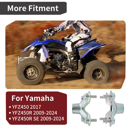 Rear Wheel Hub Pair for Yamaha YFZ450R SE 2009-2024