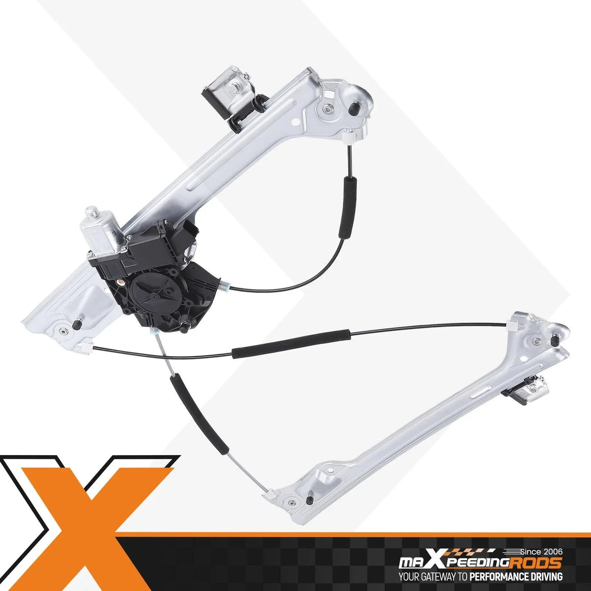 Front Left Window Regulator with Motor for Chevy Silverado GMC Sierra (2014–2020)