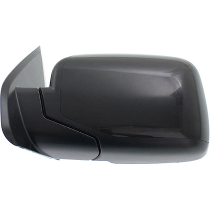 Manual Folding Driver Side Mirror - Honda Pilot 2009 to 2015, Paintable