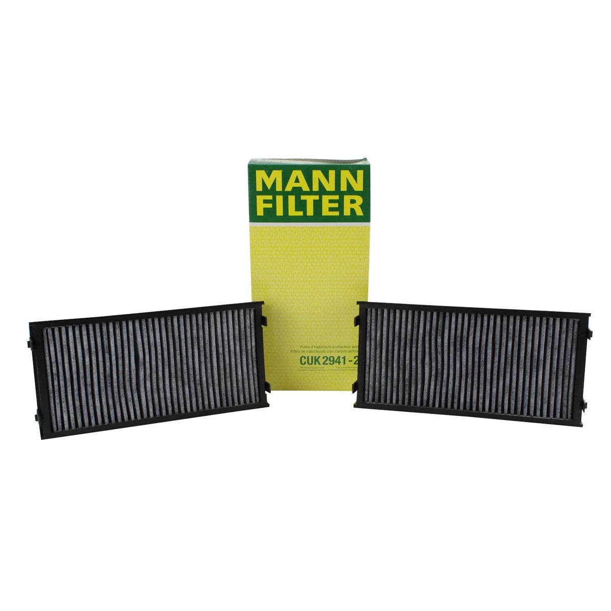 OEM Mann Activated Charcoal Cabin Air Filters for BMW E70 E71 2007-2013