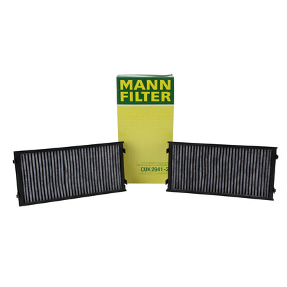 OEM Mann Activated Charcoal Cabin Air Filters for BMW E70 E71 2007-2013