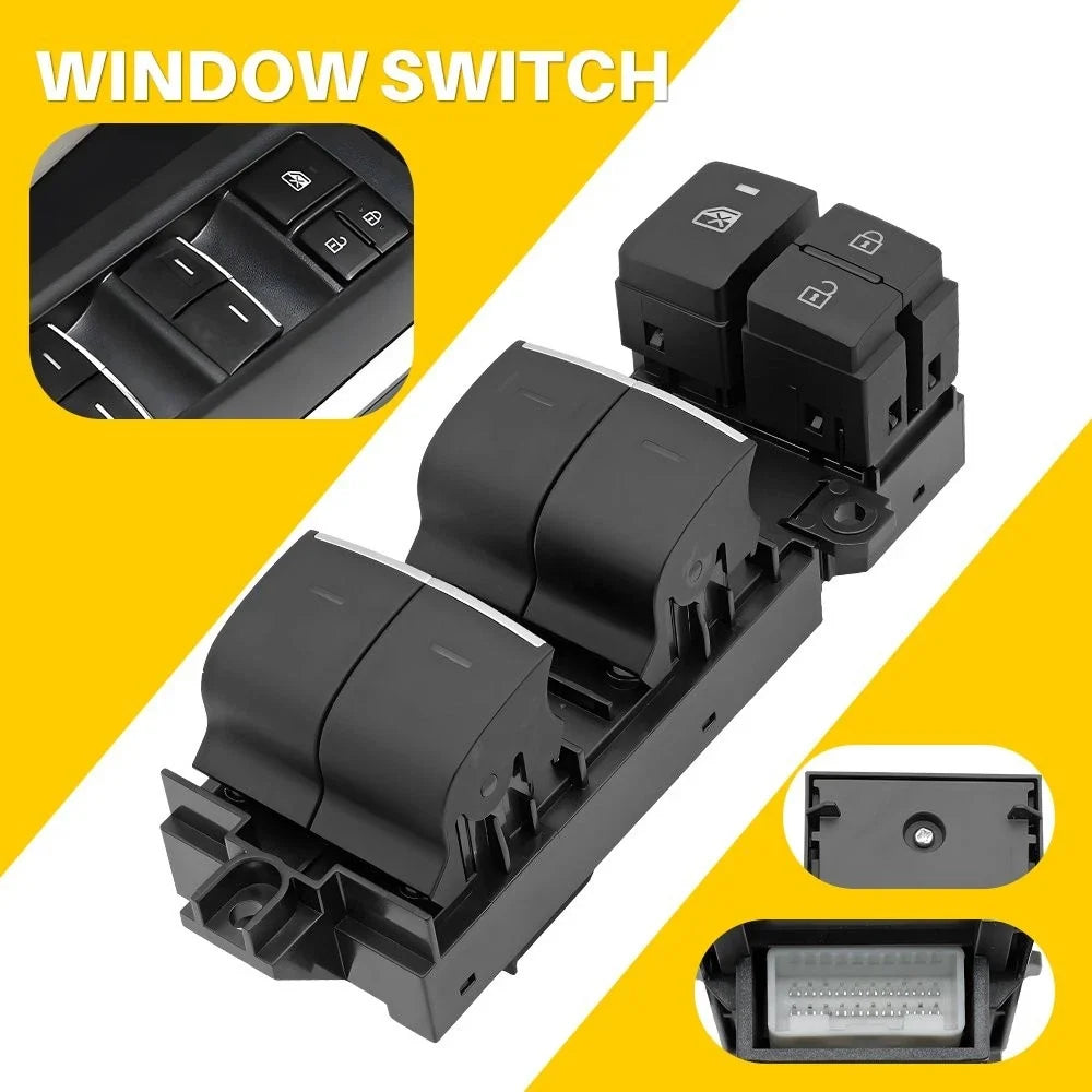 2020-2022 Toyota Corolla Sedan Driver Side Window Switch - ABS Material