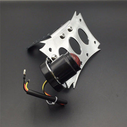 License Bracket Chrome for Harley Chopper Touring Bobber