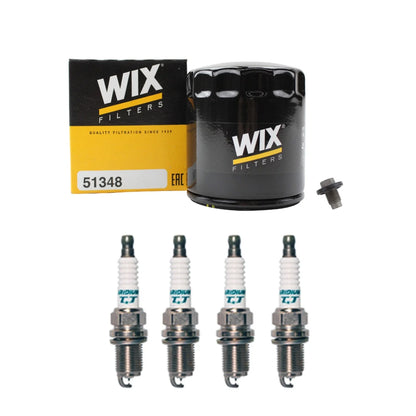 Denso Spark Plug Set with Wix Engine Oil Filter for Breeze Cirrus 95-06