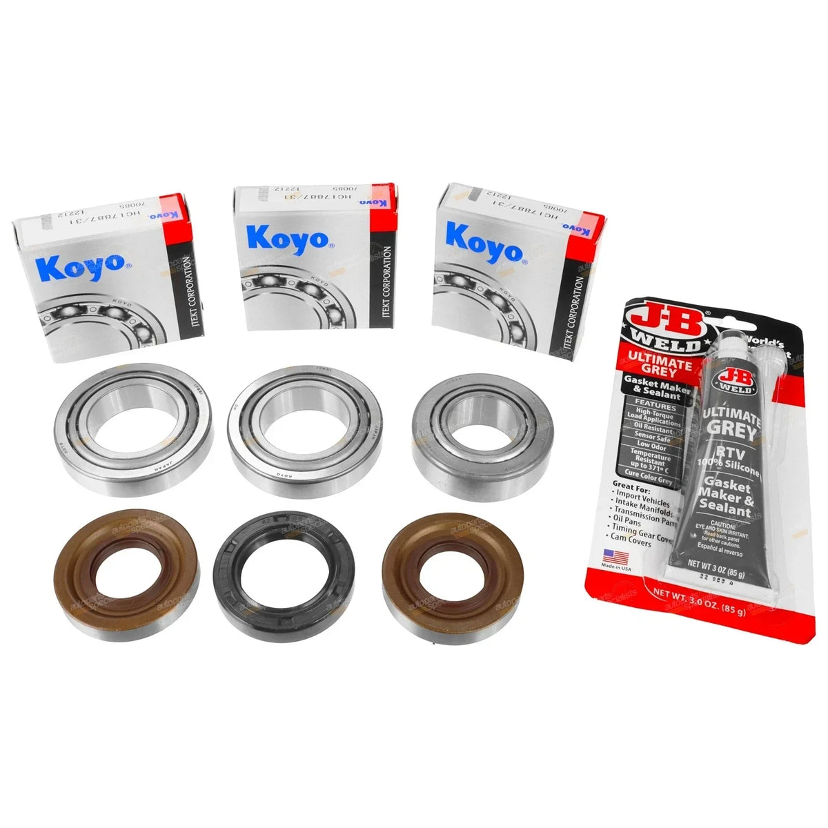 Diff Bearings, Seal & Oil Kit for Mitsubishi Triton 1996-2006 Front