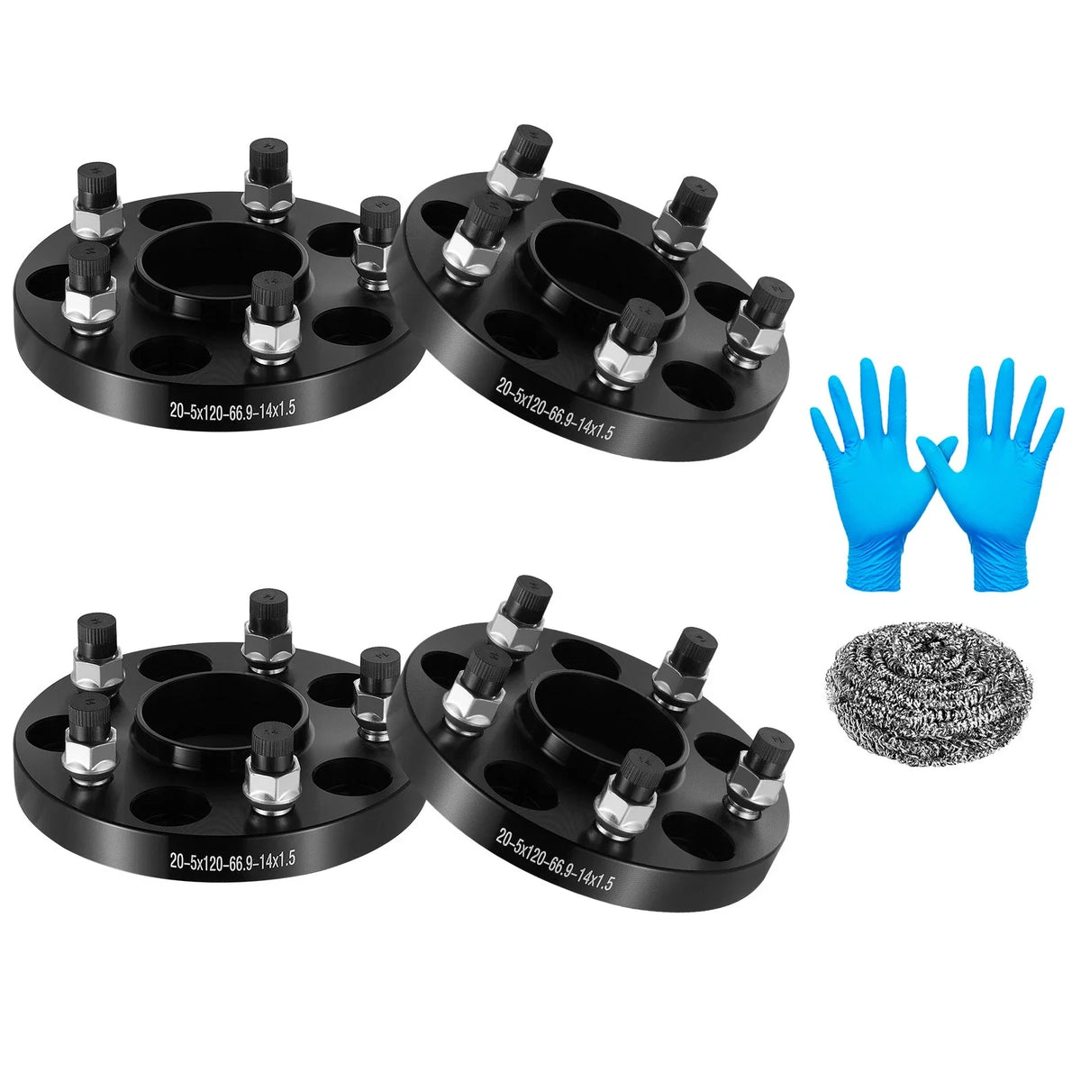 20mm Hubcentric Wheel Spacers for Cadillac XT4 and Chevy Corvette (2019–2021)