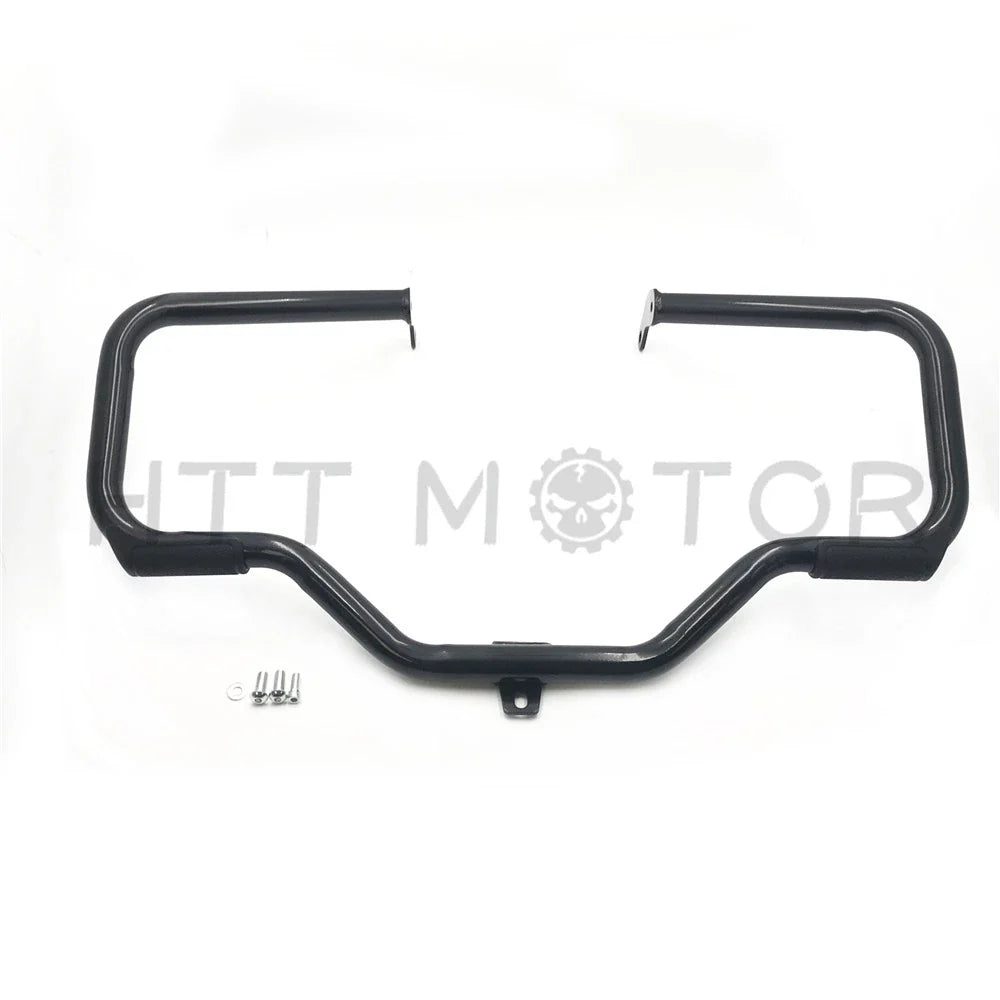 Mustache Engine Guard Crash Bar for Harley Davidson FL Softail (2000–2017)