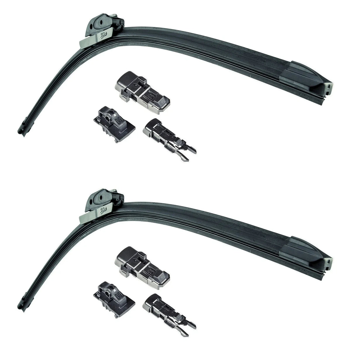 2X Valeo 26" LH & 22" RH Windshield Wiper Blades for