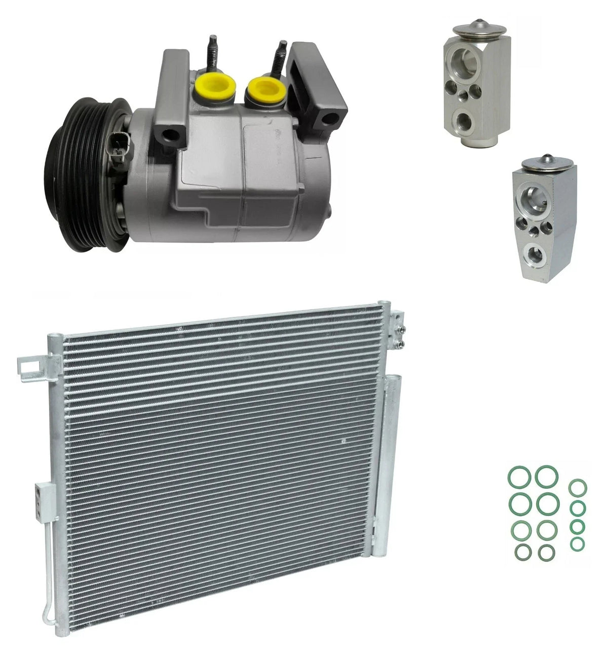 AC Compressor Kit with Condenser for Dodge Durango 3.6L (2015–2016)