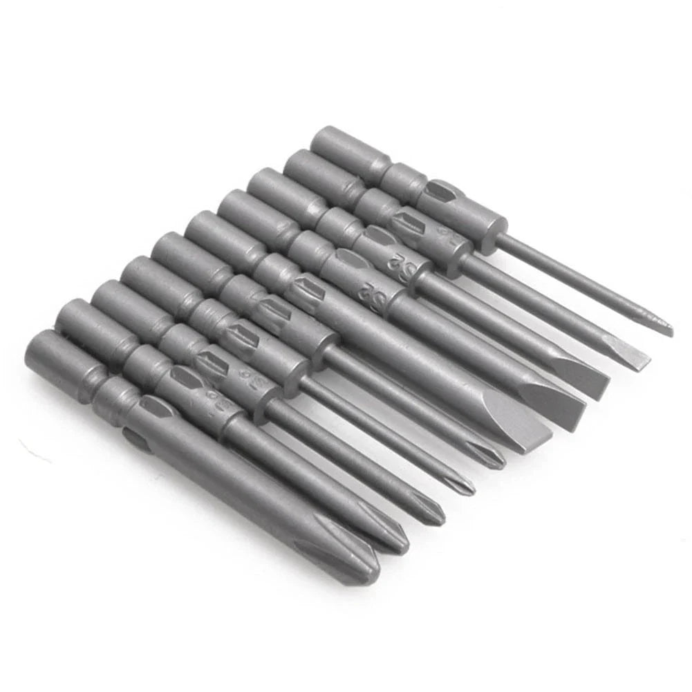 10Pcs Magnetic Screwdriver Bits for DC Tools (Compatible)