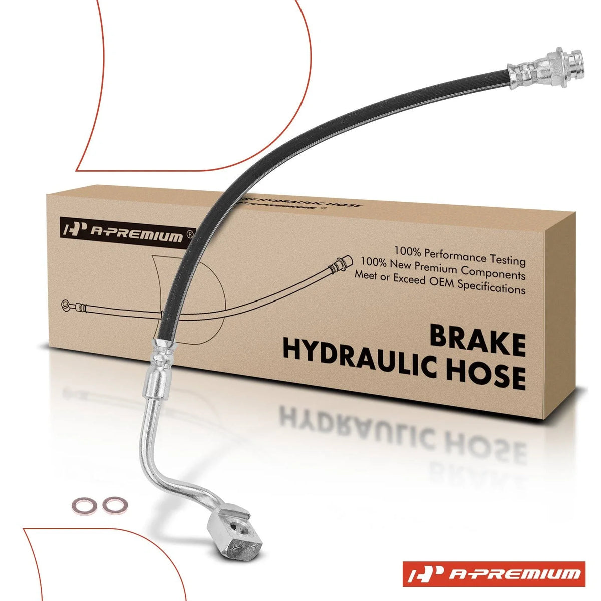 Front Left Brake Hydraulic Hose for Buick LaCrosse (2008–2009)