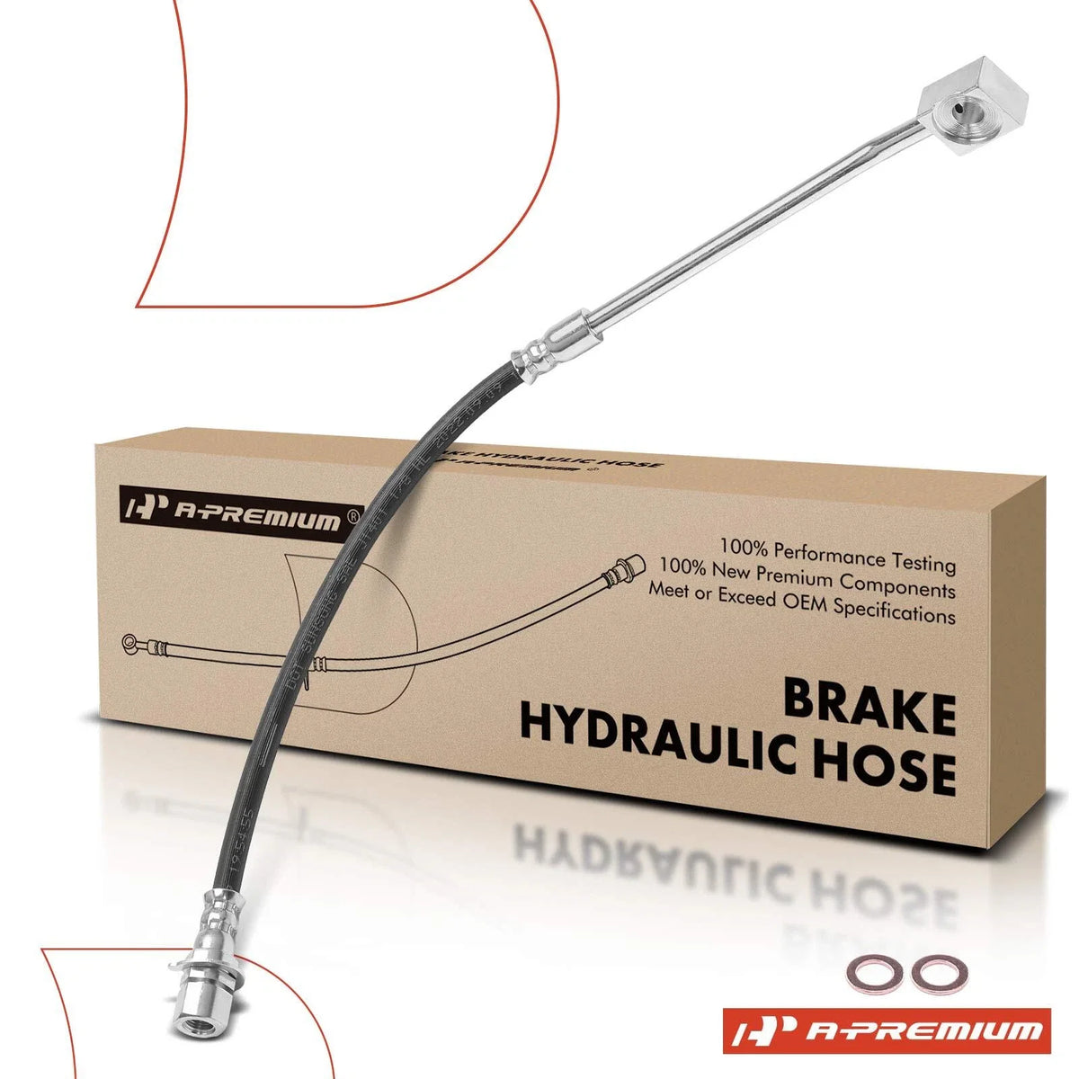 Front Left Brake Hydraulic Hose for Ford Windstar (1999–2003)